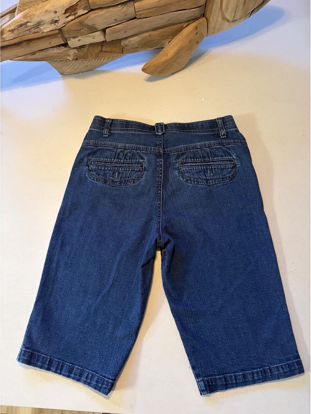Gloria Vanderbilt Lacey PF Skimmer Denim Shorts Women’s Size 10P